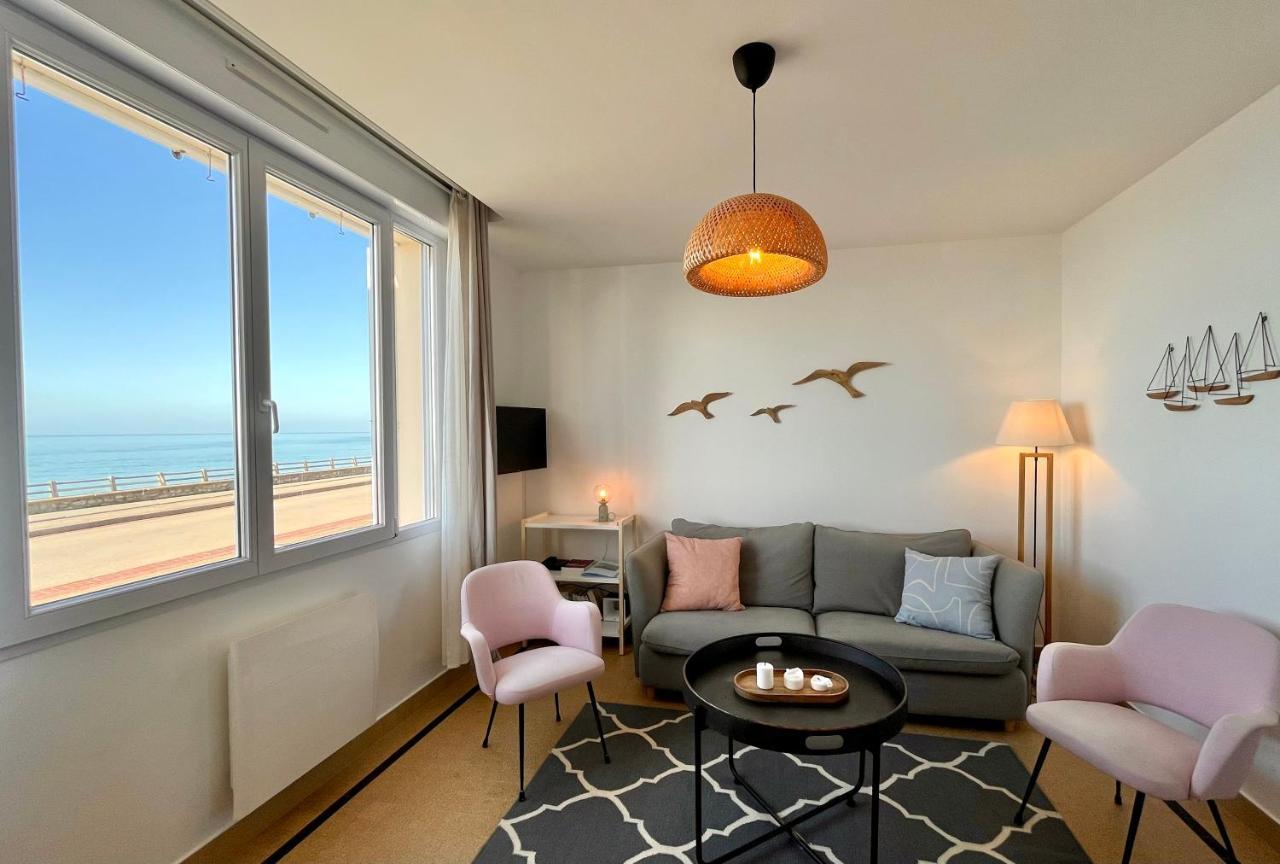 La Maison - Ambleteuse - Vue Sur Mer Et Jardin Bagian luar foto