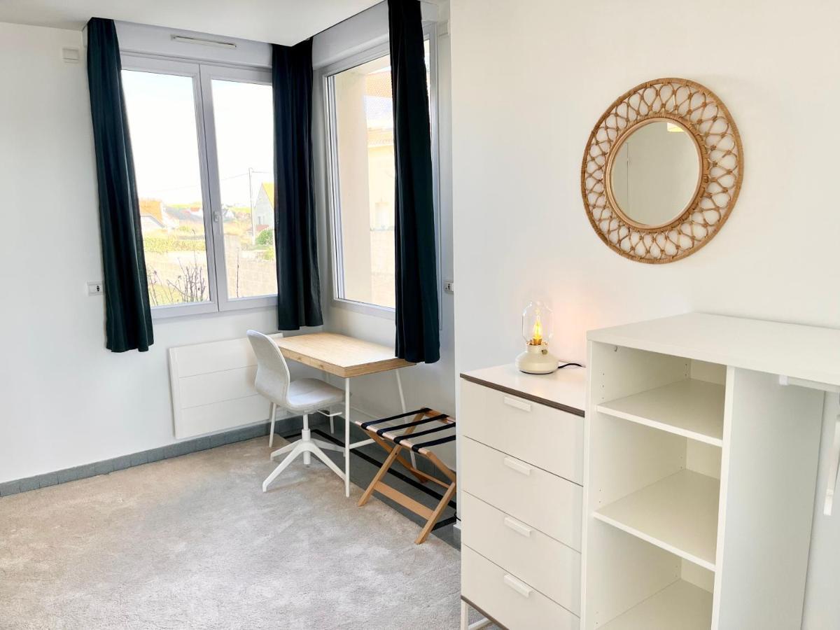 La Maison - Ambleteuse - Vue Sur Mer Et Jardin Bagian luar foto