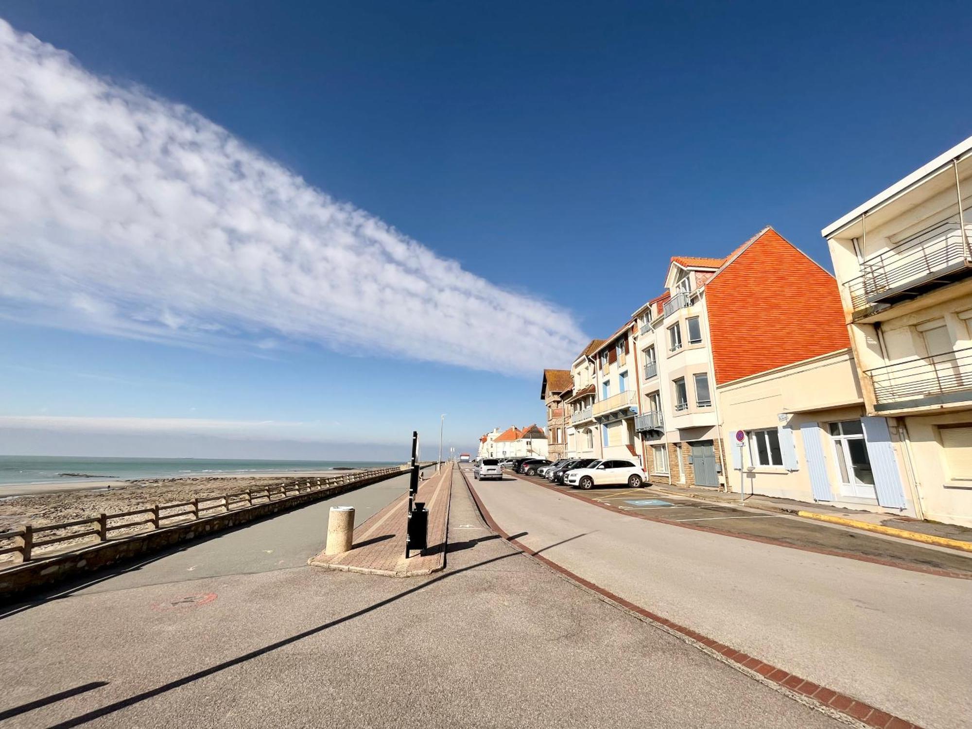 La Maison - Ambleteuse - Vue Sur Mer Et Jardin Bagian luar foto