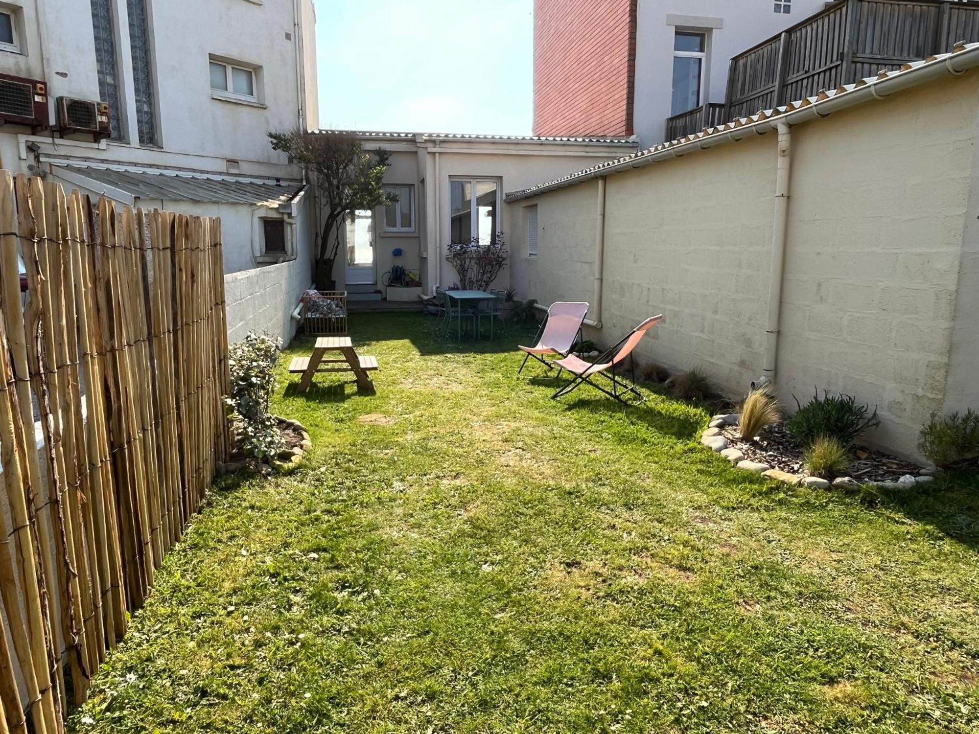 La Maison - Ambleteuse - Vue Sur Mer Et Jardin Bagian luar foto