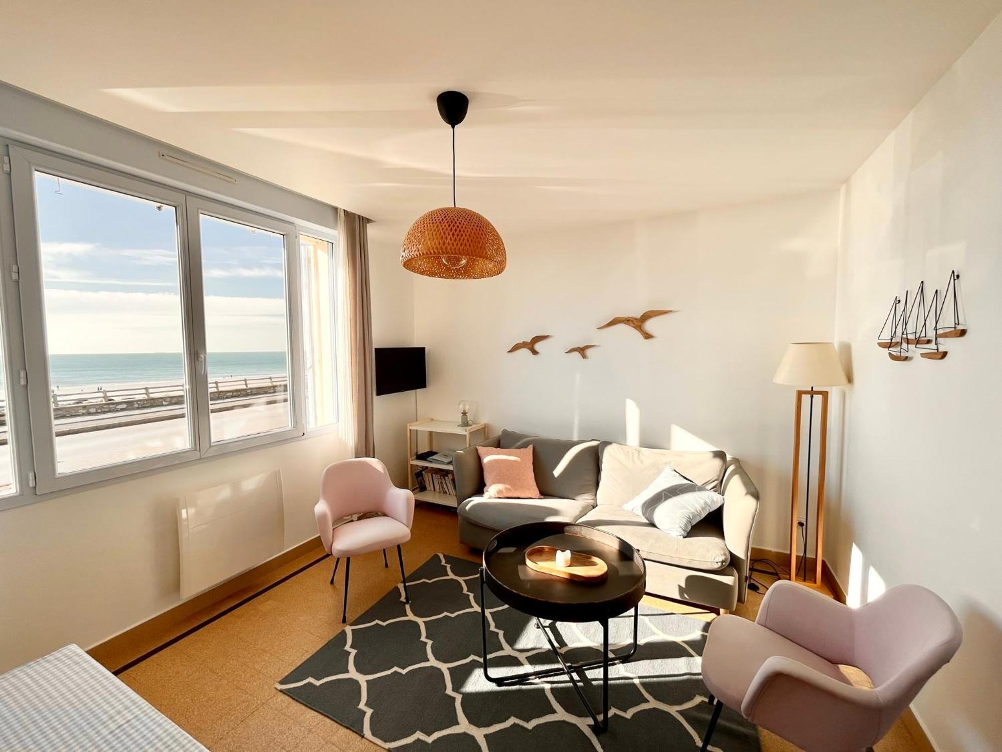 La Maison - Ambleteuse - Vue Sur Mer Et Jardin Bagian luar foto